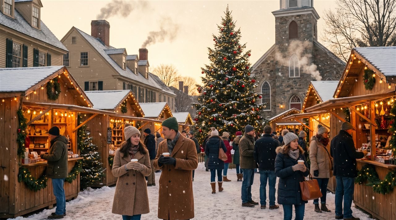 Winter fairs and festivals in Connecticut